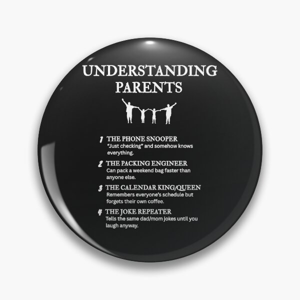 Item preview, Life with Parents – Hilarious Parenting Humor –  Black designed and sold by PsyFlow35.