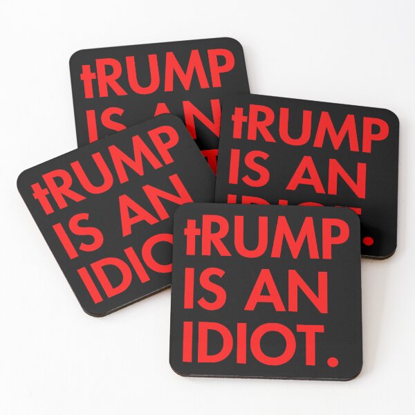 Item preview, tRump is an idiot (revolution red) designed and sold by Thelittlelord.
