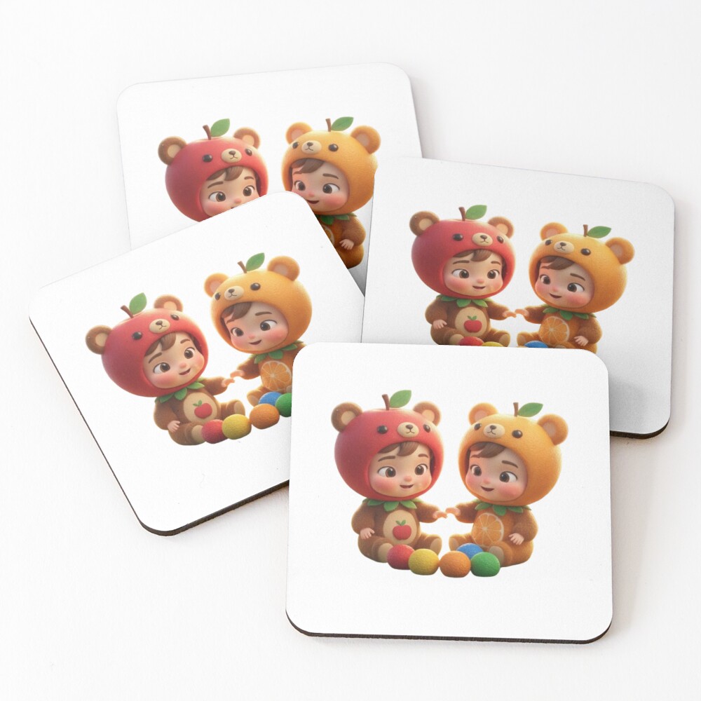 Item preview, Coasters (Set of 4) designed and sold by Runglavan.