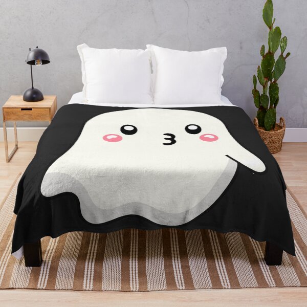 Item preview, Cute and Adorable Kawaii Halloween Kissing GHOST designed and sold by DibujandoPorfa.