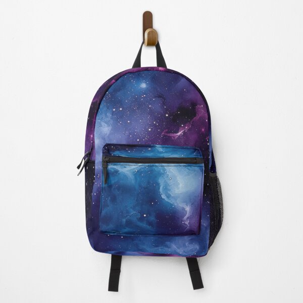 Item preview, Purple blue Space galaxy planets and starry night moon designed and sold by cocomelon168.