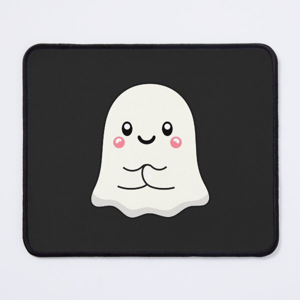 Item preview, Cute and Adorable GHOST thanking Kawaii Halloween designed and sold by DibujandoPorfa.