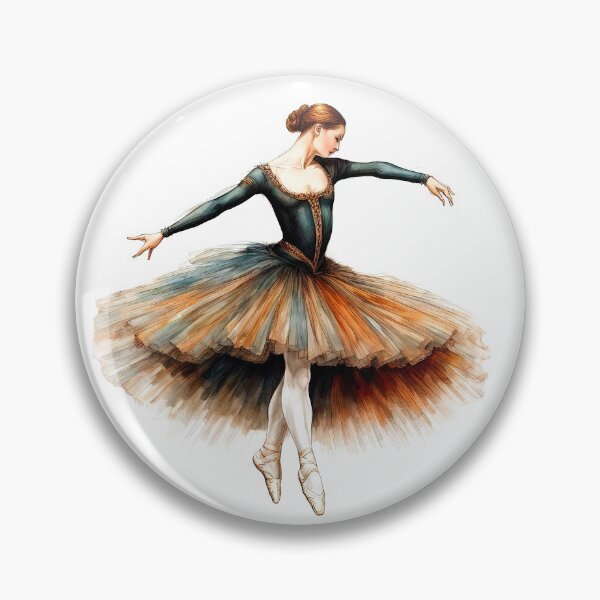 Item preview, Elegant Ballerina: Ornate Bodice & Ethereal Gradient Tutu designed and sold by LanaGustavsson.