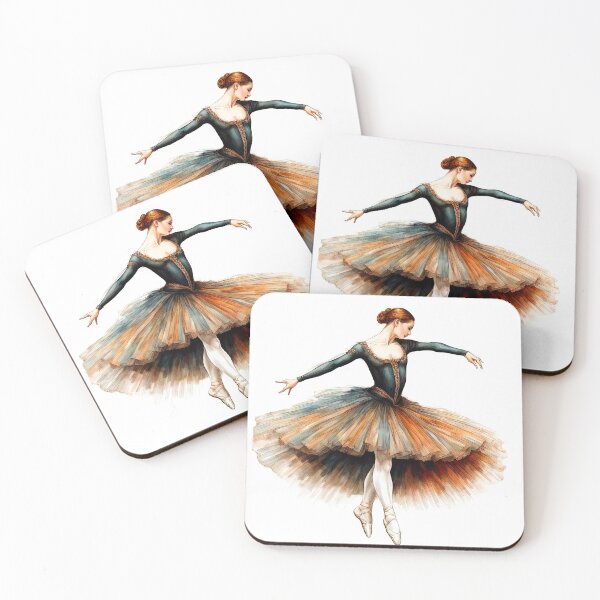 Item preview, Elegant Ballerina: Ornate Bodice & Ethereal Gradient Tutu designed and sold by LanaGustavsson.