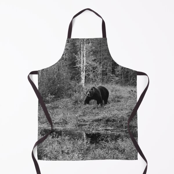 Item preview, I have seen you. Brown bear 2025 bw designed and sold by Jouko Lehto Photography.
