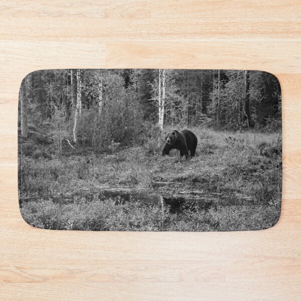 Item preview, I have seen you. Brown bear 2025 bw designed and sold by Jouko Lehto Photography.