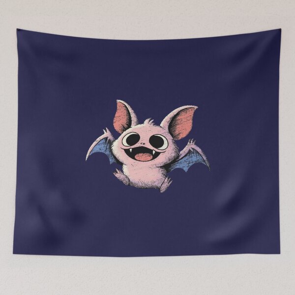 Item preview, Cute Cartoon Bat – Funny Vampire Motif 90s Style designed and sold by Meiersbeste.