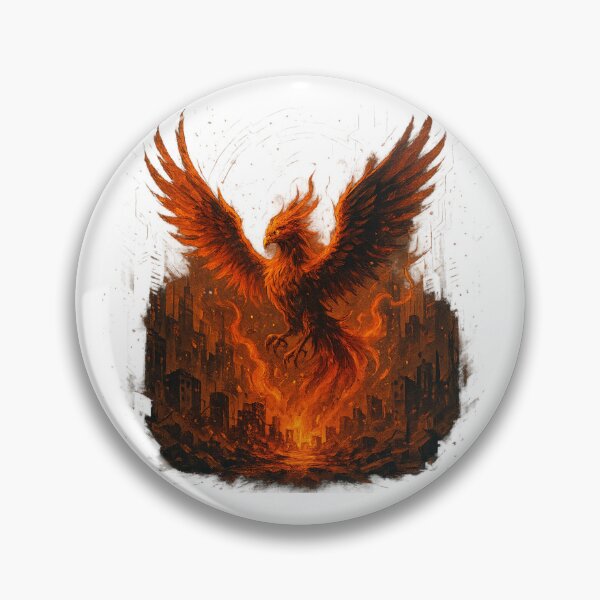 Item preview, Urban Phoenix – Rebirth from the Ashes Graffiti Tee designed and sold by PastimeMastery.