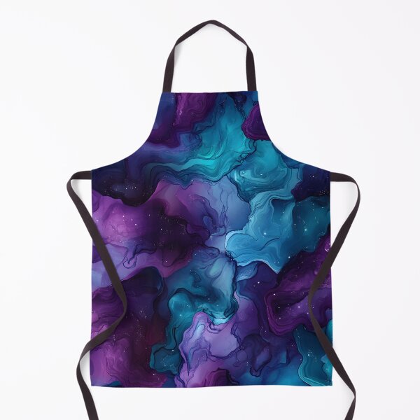 Item preview, Blue purple galaxy nebula cosmic stars- astronomy beautiful marble swirl  designed and sold by cocomelon168.