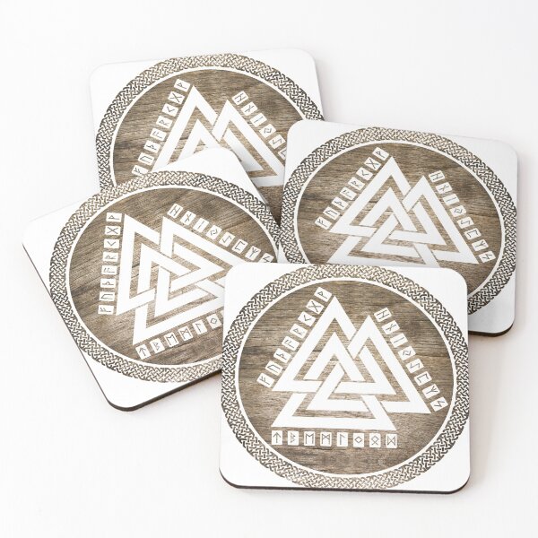 Item preview, Valknut Symbol and runes designed and sold by Nartissima.
