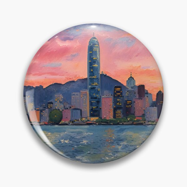 Item preview, Puesta de sol sobre Hong Kong designed and sold by sid1802.
