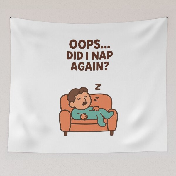 Item preview, Oops, Did I Nap Again? | Funny Nap Shirt designed and sold by Long Family Gifts.