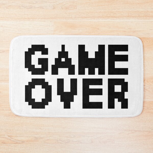 Item preview, Game Over in 8-bit Retro Pixel designed and sold by Memes N Lore .