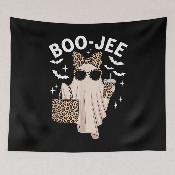 Item preview, Boo JEE Boujee Pink Ghost Halloween October Vibes designed and sold by ivotee.