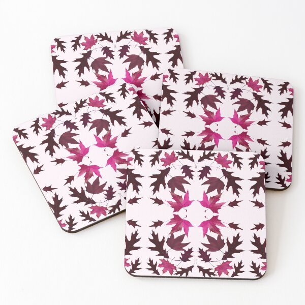 Item preview, Purple tones leaves pattern designed and sold by mariya-ivanova.