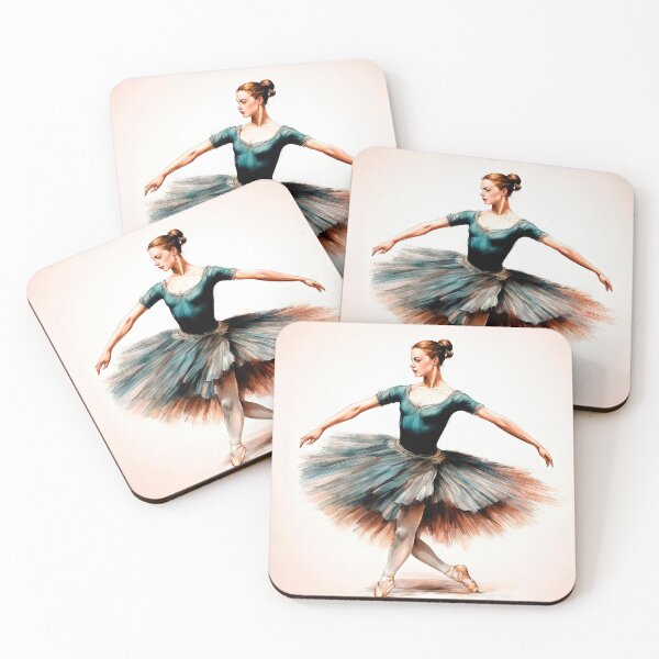 Item preview, Elegant Ballerina: Ornate Bodice & Ethereal Gradient Tutu designed and sold by LanaGustavsson.