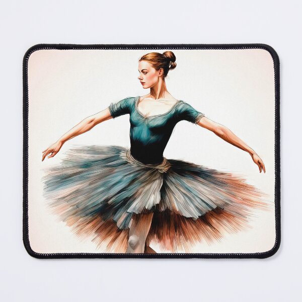 Item preview, Elegant Ballerina: Ornate Bodice & Ethereal Gradient Tutu designed and sold by LanaGustavsson.