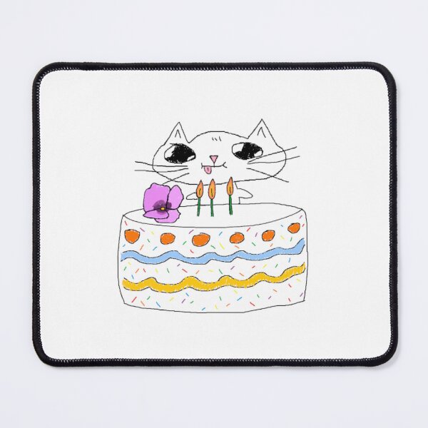 Item preview, birthday cat designed and sold by eefsillyart.