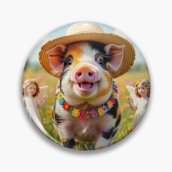 Artikelvorschau, Farm Piggie lebt ihr bestes Leben. entworfen und verkauft von Mamooka59.
