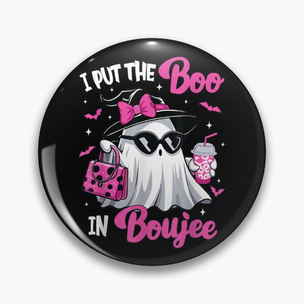 Item preview, Boujee Boo Jee Spooky Ghost Pink Halloween Pumpkin Costumes designed and sold by ivotee.