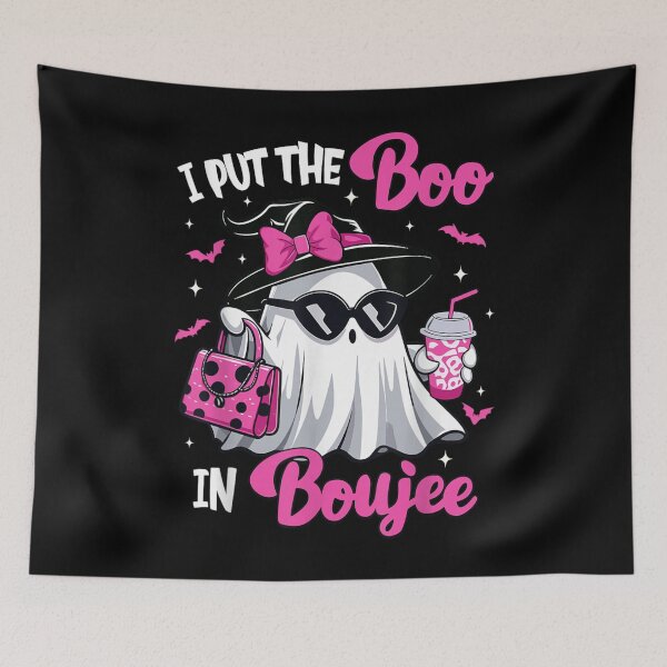 Item preview, Boujee Boo Jee Spooky Ghost Pink Halloween Pumpkin Costumes designed and sold by ivotee.