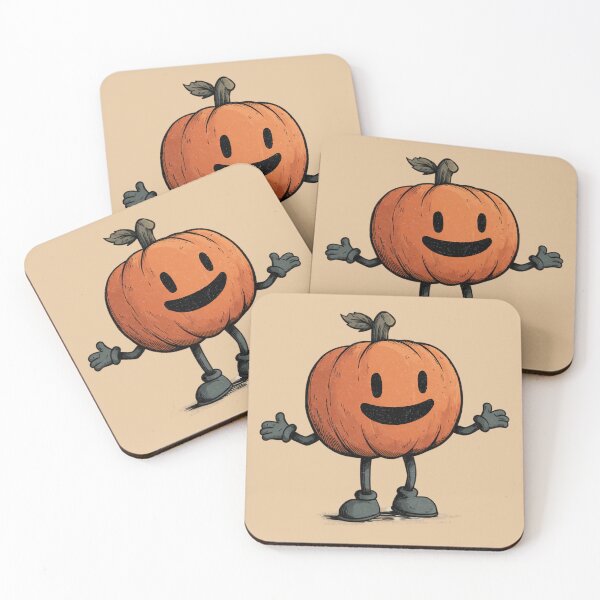 Item preview, Grinning Pumpkin – Vintage Halloween Cartoon designed and sold by Meiersbeste.
