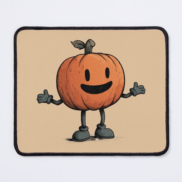 Item preview, Grinning Pumpkin – Vintage Halloween Cartoon designed and sold by Meiersbeste.