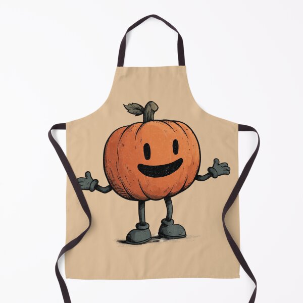 Item preview, Grinning Pumpkin – Vintage Halloween Cartoon designed and sold by Meiersbeste.