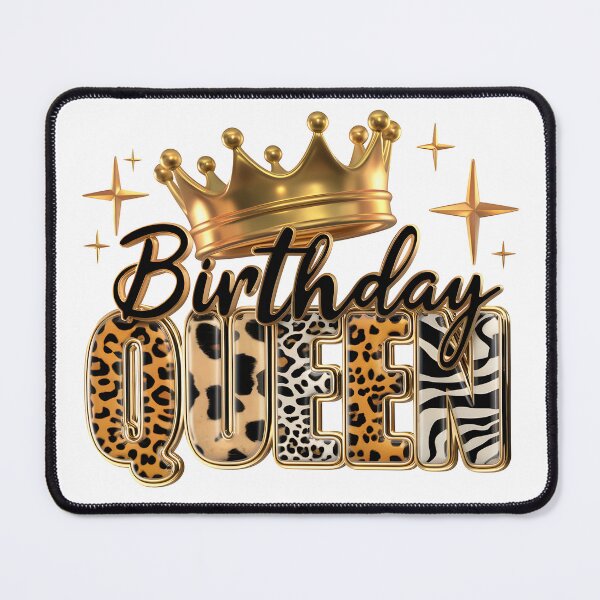 Item preview, Birthday Queen Leopard Party design designed and sold by TakeOnline247.