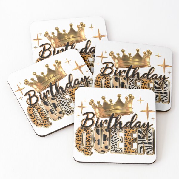 Item preview, Birthday Queen Leopard Party design designed and sold by TakeOnline247.