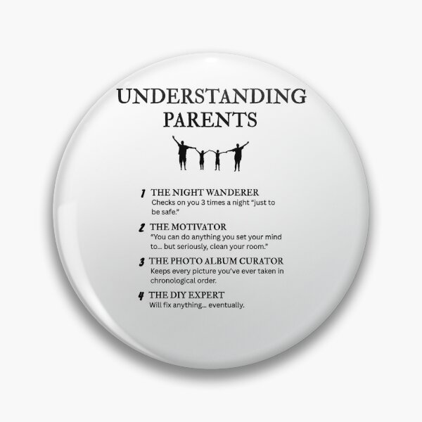 Item preview, The Many Types of Parents – Relatable Family Comedy designed and sold by PsyFlow35.