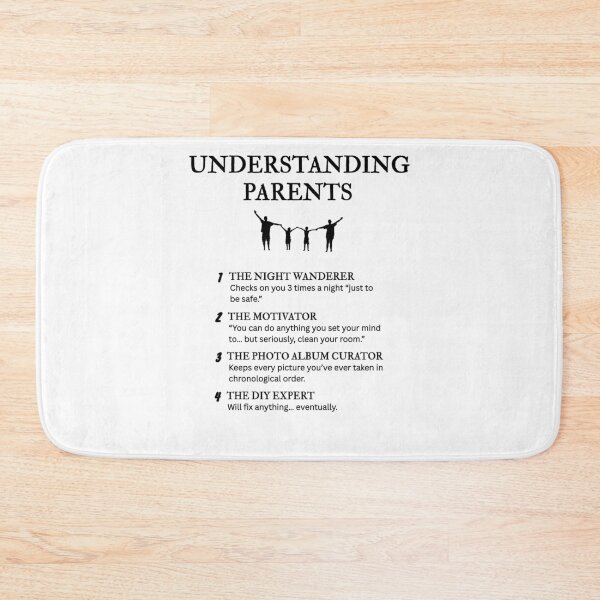 Item preview, The Many Types of Parents – Relatable Family Comedy designed and sold by PsyFlow35.