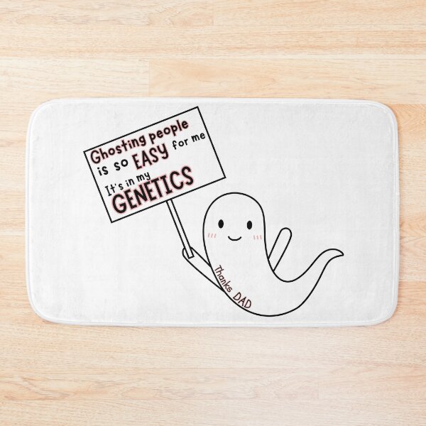 Item preview, Ghosting People is so Easy for me It’s in My Genetics designed and sold by DesignbyOla.
