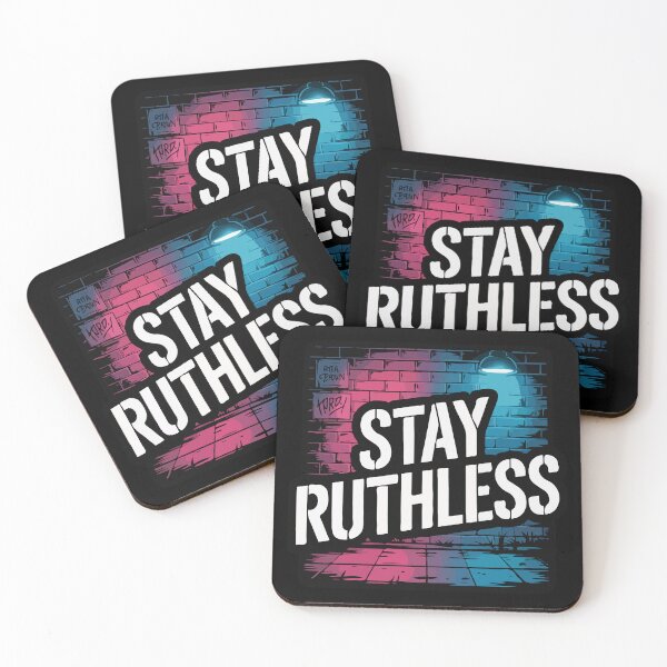 Item preview, "Stay Ruthless" Motivational Design designed and sold by KingdomArt101.