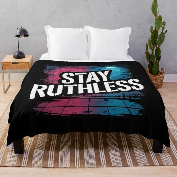 Item preview, "Stay Ruthless" Motivational Design designed and sold by KingdomArt101.
