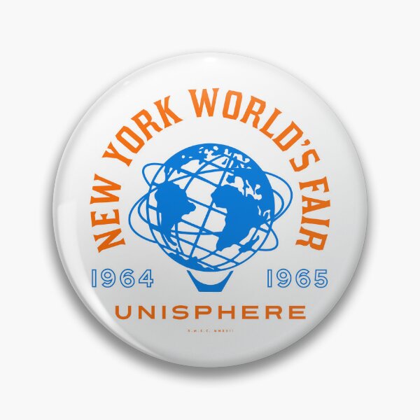 Item preview, 1964-65 New York World's Fair - Unisphere with Years (Orange and Blue) designed and sold by deadmansupplyco.