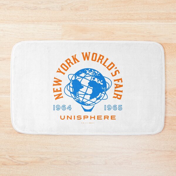 Item preview, 1964-65 New York World's Fair - Unisphere with Years (Orange and Blue) designed and sold by deadmansupplyco.