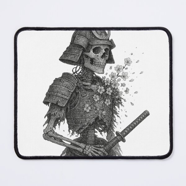 Item preview, Samurai Skeleton designed and sold by Retrics Studio.