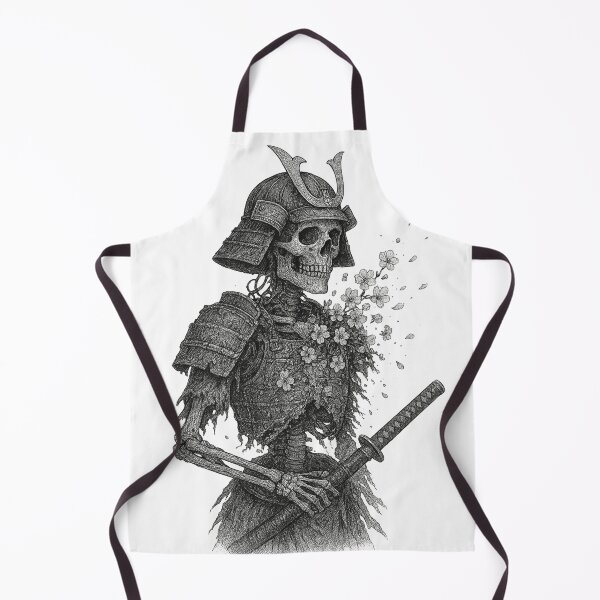 Item preview, Samurai Skeleton designed and sold by Retrics Studio.