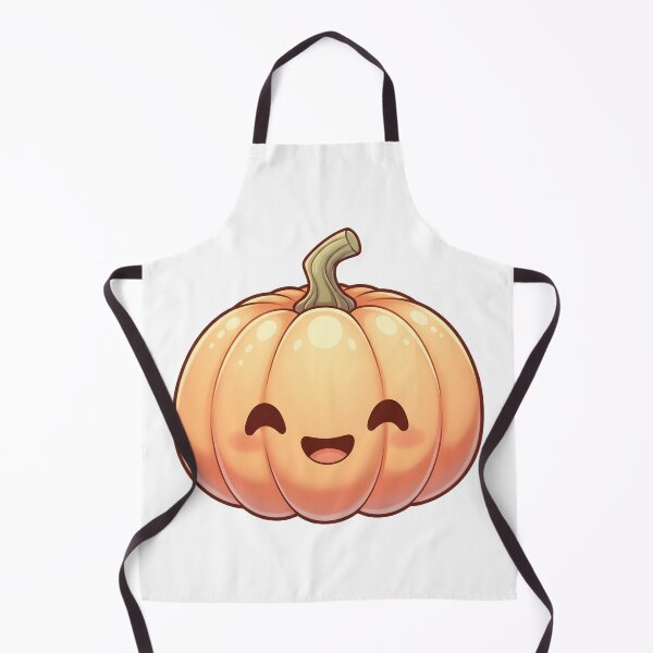 Item preview, Cute kawaii chibi pumpkin illustration for Halloween autumn designed and sold by DesignArtFull.