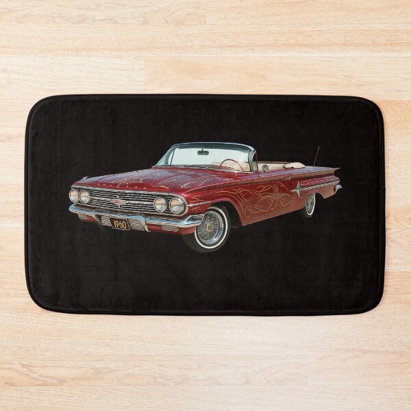 Item preview, 1960 Impala Convertible – Classic Red Lowrider designed and sold by Tatko Designs.