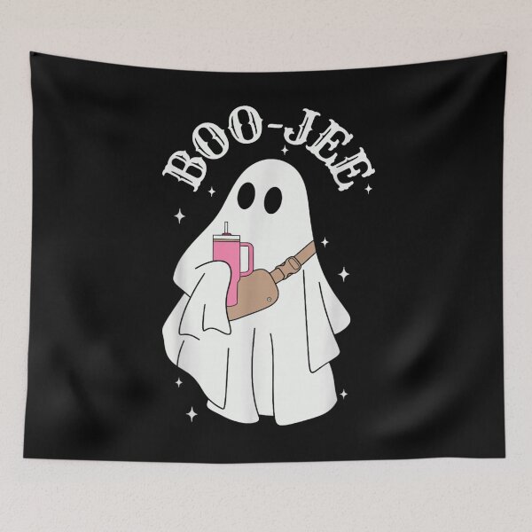 Item preview, Boo JEE Boujee Pink Ghost Halloween October Vibes designed and sold by ivotee.
