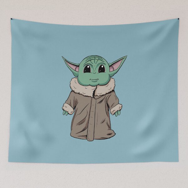 Aperçu de l'œuvre Bébé Yoda - Grogu créée et vendue par blacksnowcomics.