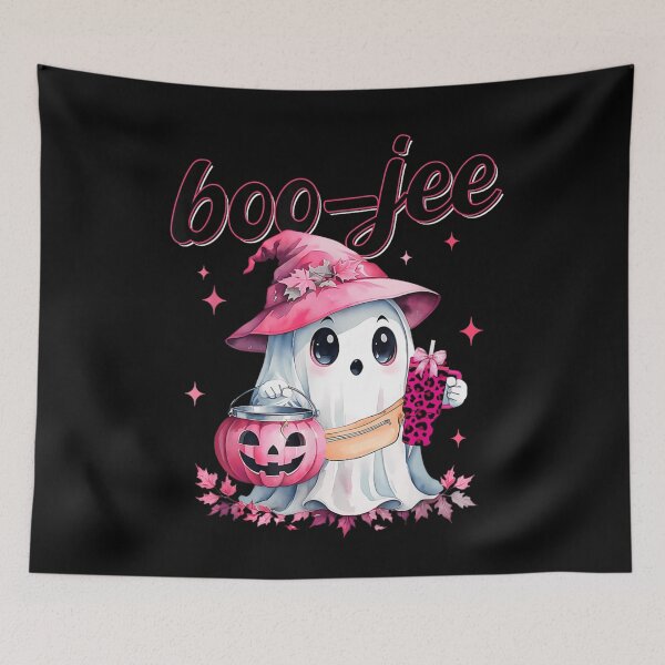 Item preview, Boujee Boo Jee Spooky Ghost Pink Halloween Pumpkin Costumes designed and sold by ivotee.