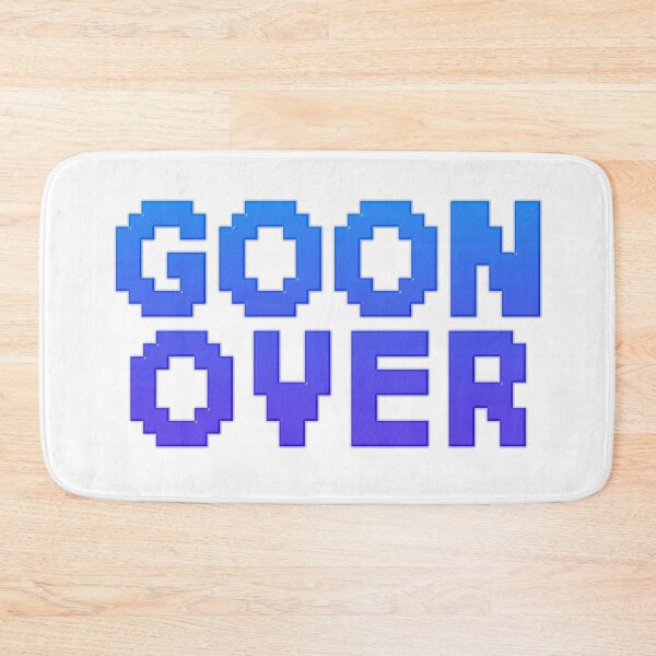 Item preview, Goon Over in Blue 8-bit Retro Pixel designed and sold by Memes N Lore .