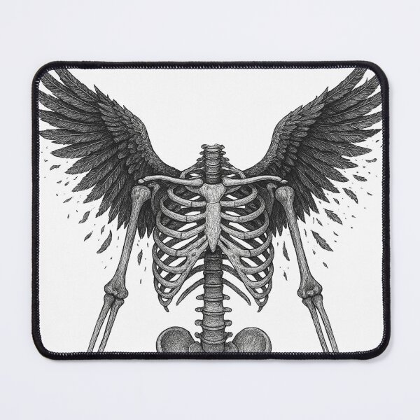 Item preview, Crow-Winged Skeleton designed and sold by Retrics Studio.
