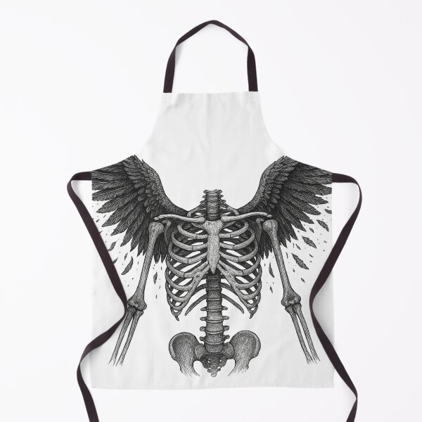 Item preview, Crow-Winged Skeleton designed and sold by Retrics Studio.