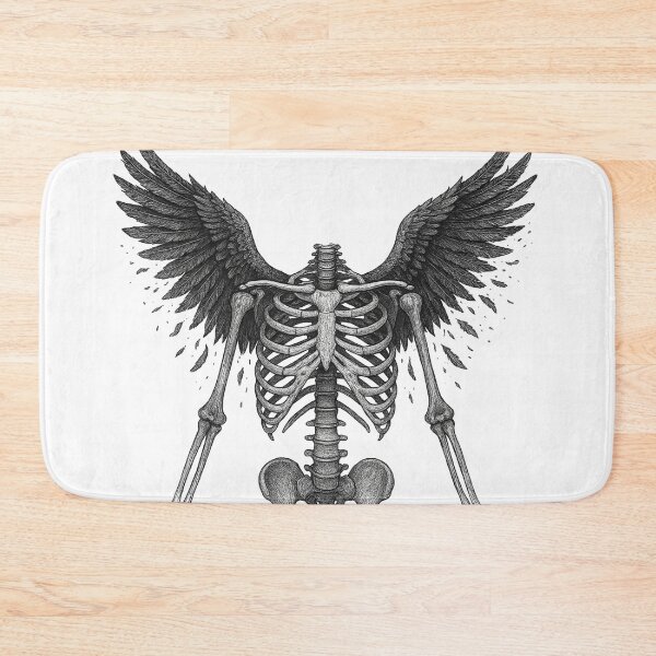 Item preview, Crow-Winged Skeleton designed and sold by Retrics Studio.