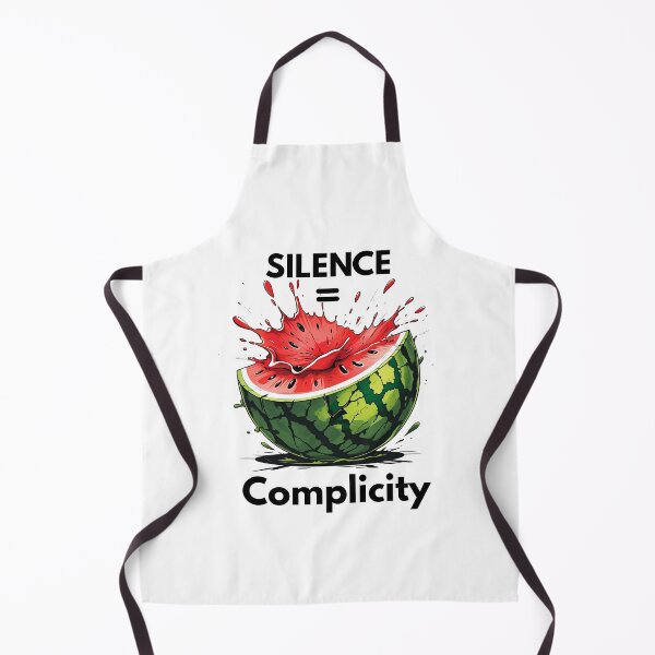 Item preview, Silence = Complicity – Palestine Action Protest Quote Design.(FREE PALESTINE). designed and sold by May's .