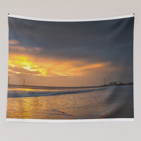 Item preview, Cambois Beach Sunrise  designed and sold by Violaman.